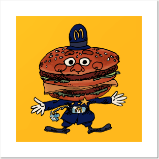 Officer Big Mac Posters and Art